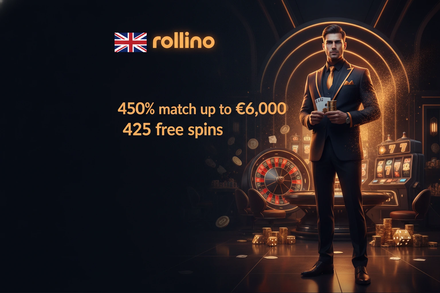 Rollino Casino and Sports Betting Official Site for UK Players